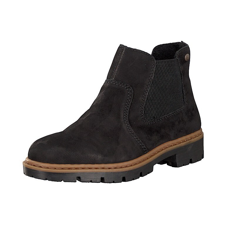 Botas Rieker 71353-00 Para Mulher - Pretas